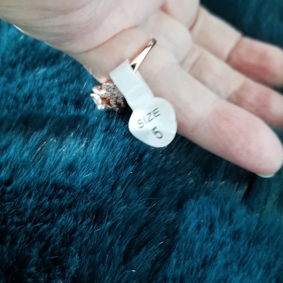 BLACK FIRE OPAL RING - Picture 4 of 8